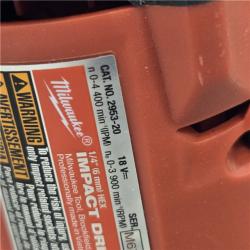 AS-IS MILWAUKEE FUEL 18V Cordless Hammer Drill and Impact Driver Combo Kit