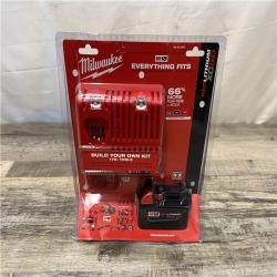 NEW Milwaukee 18-Volt Lithium-Ion XC Starter Kit with One 5.0Ah Battery and Charger
