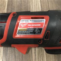AS-IS Milwaukee  Cordless PEX Expansion Tool Kit with 1 in. Plastic Tubing Cutter