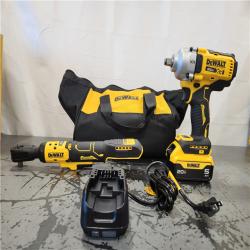 AS-IS- DEWALT 20V Lithium-Ion Cordless 2-Tool Combo Kit