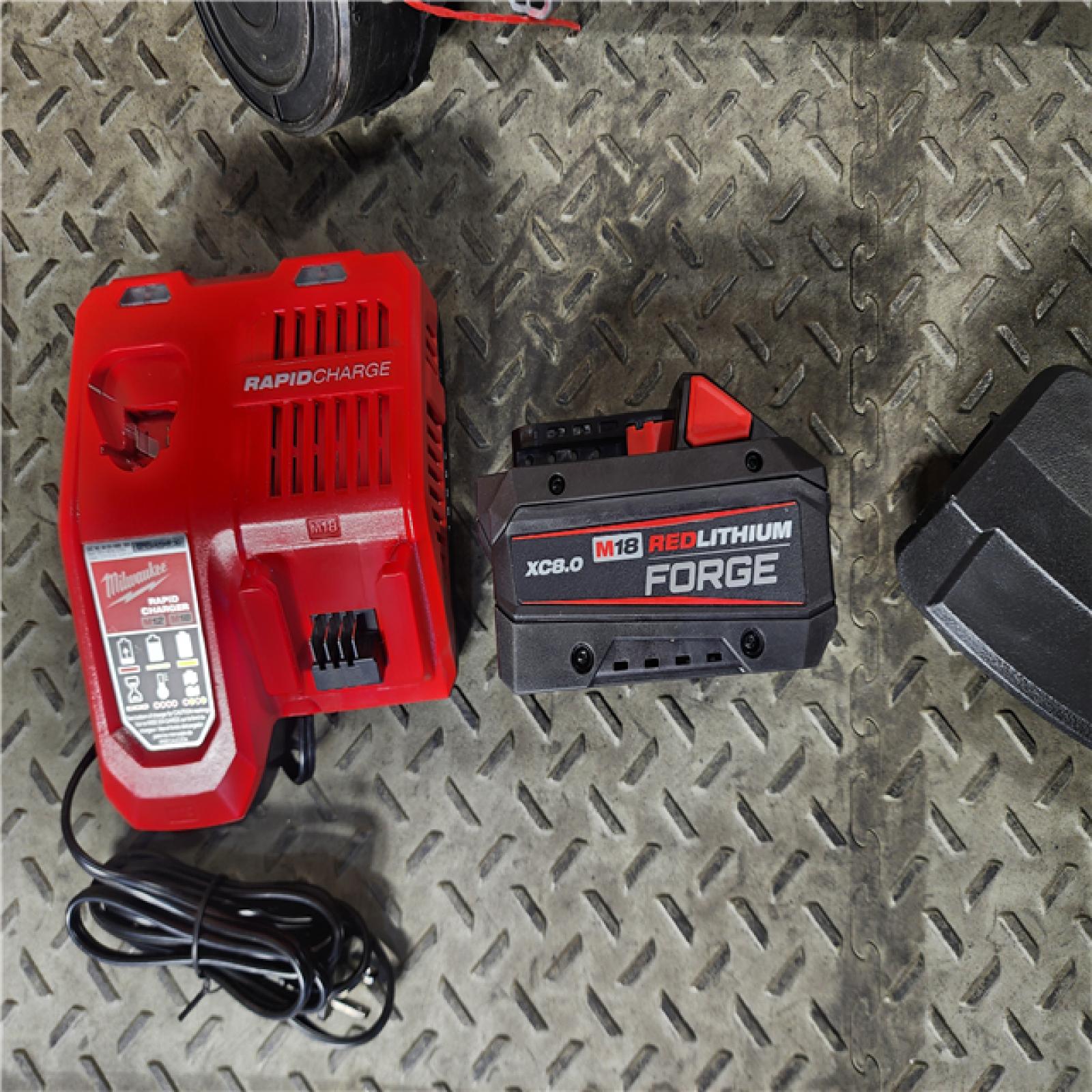 HOUSTON LOCATION - AS-IS (APPEARS LIKE NEW) M18 FUEL 18V 16 in. Brushless Cordless Battery Powered String Trimmer W/QUIK-LOK Attachment Capability & 8.0 Ah Battery