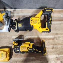 HOUSTON LOCATION - AS - IS DEWALT 20V MAX Lithium-Ion Cordless 3-Tool Combo Kit