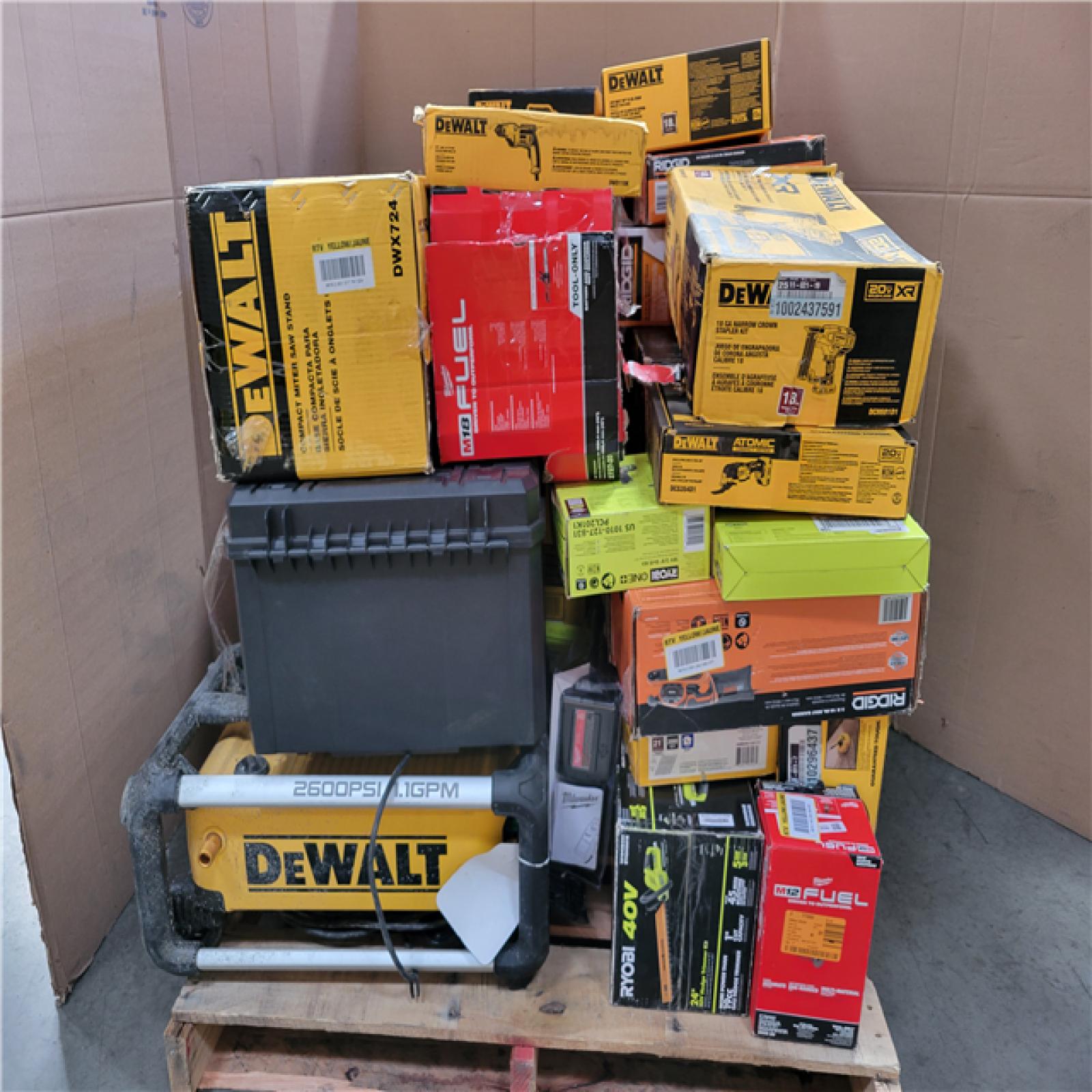 CALIFORNIA AS-IS TOOL PALLET