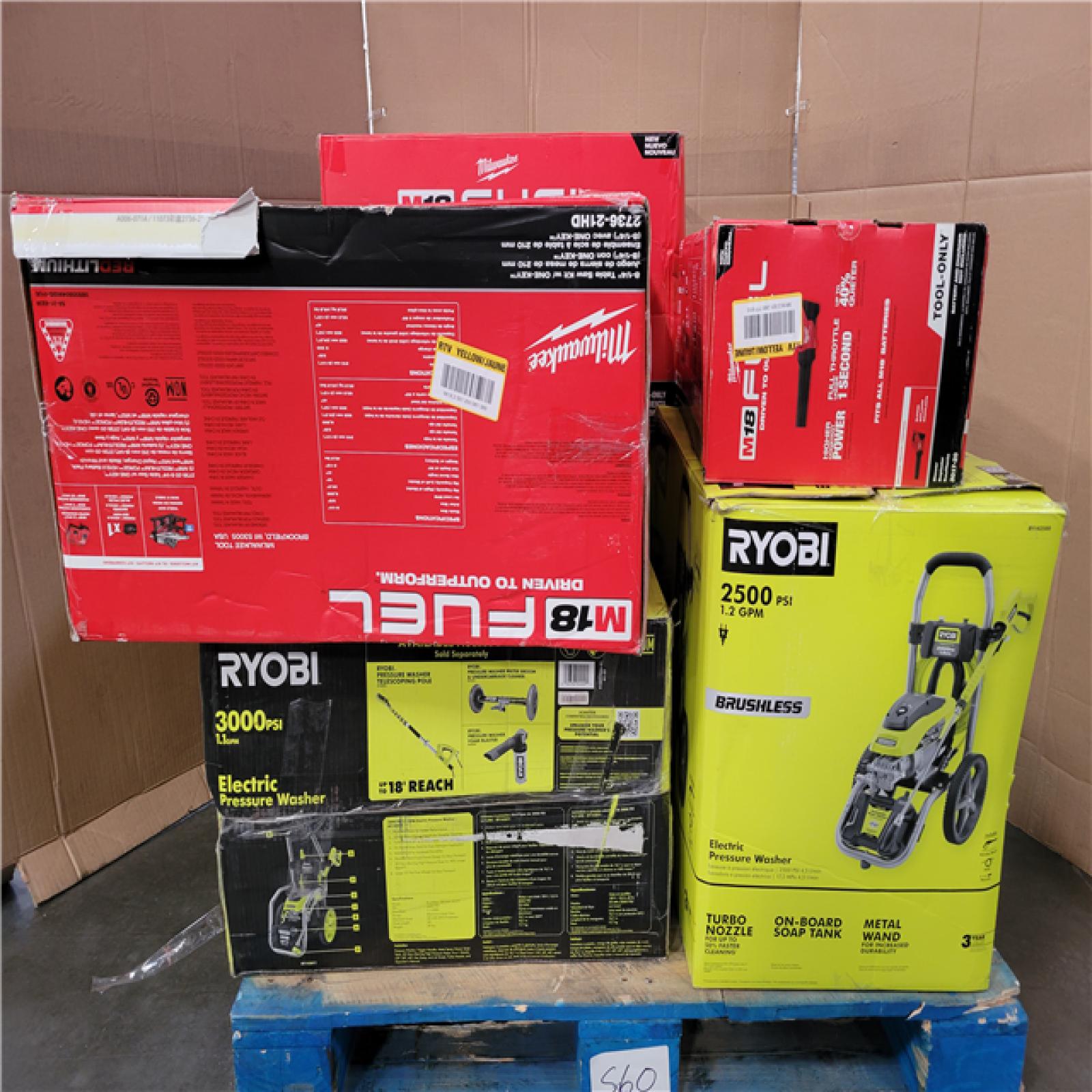 CALIFORNIA AS-IS TOOL PALLET