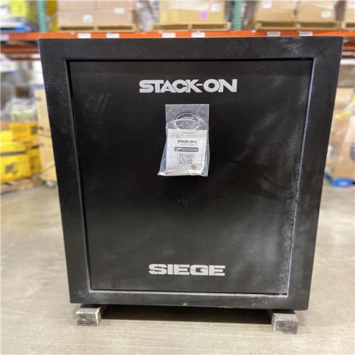 DALLAS LOCATION - STACK-ON Siege 72-Gun Fireproof with Electronic Lock Gun Safe, Black