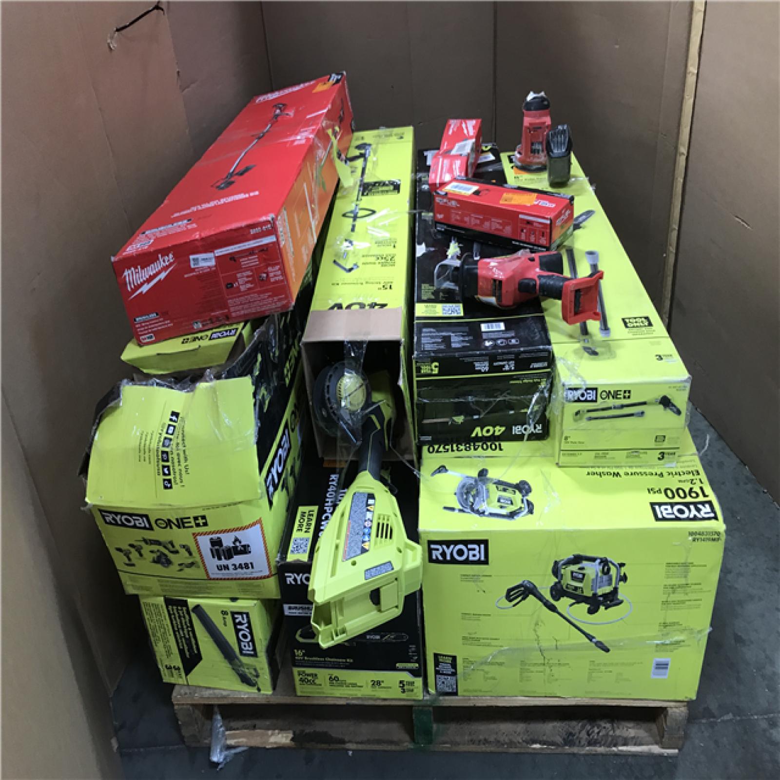 CALIFORNIA AS-IS TOOL PALLET