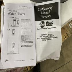 Houston Location AS IS - Rheem Electric Water Heater