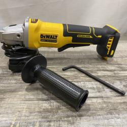 AS-IS DEWALT 20V MAX Cordless Brushless 4-1/2 in. Angle Grinder with Paddle Switch (Tool Only)