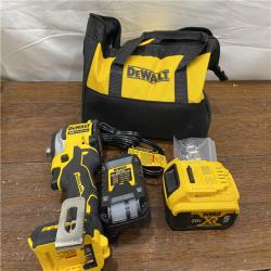 AS-IS DEWALT ATOMIC 20V MAX Lithium-Ion Cordless 1/4 in. Brushless Impact Driver Kit, 5 Ah Battery, Charger, and Bag