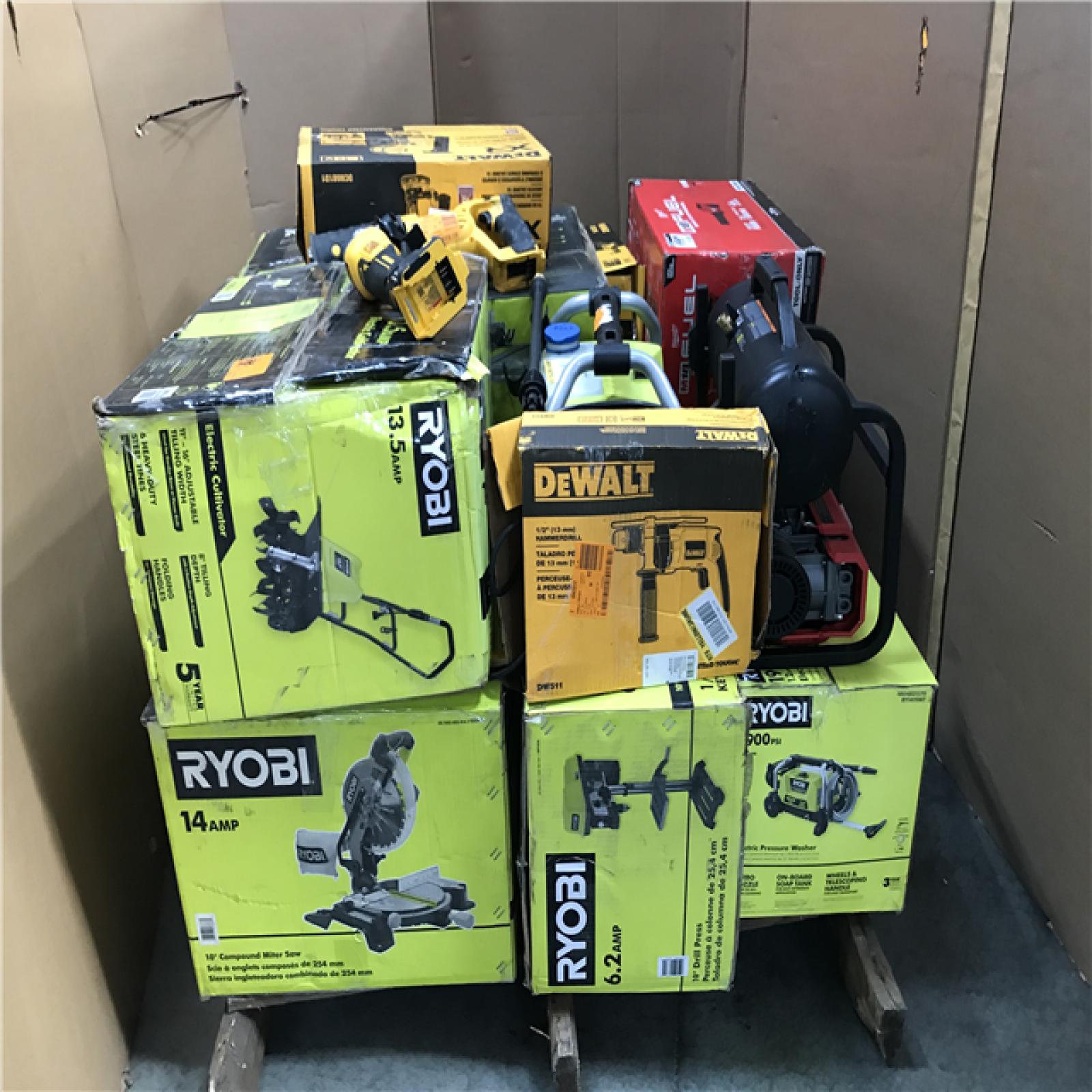 CALIFORNIA AS-IS TOOL PALLET