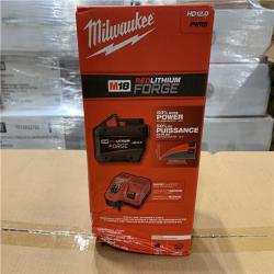 NEW! - Milwaukee M18 18-Volt Lithium-Ion REDLITHIUM FORGE Starter Kit with 12. 0Ah Battery and Charger