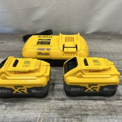 AS-IS DEWALT 20V MAX XR Lithium-Ion Battery and Charger Kit