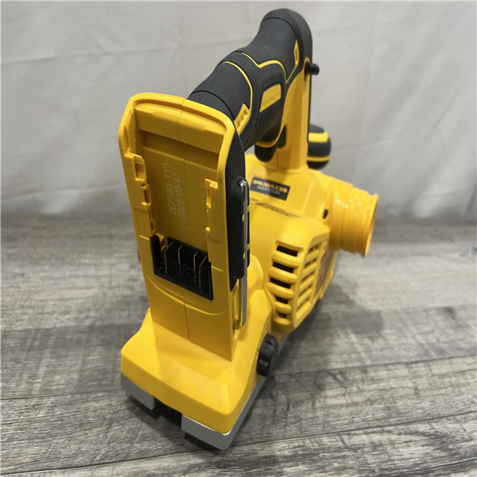 AS-IS DEWALT 20V MAX XR Cordless Brushless 3-1/4 in. Planer (Tool Only)