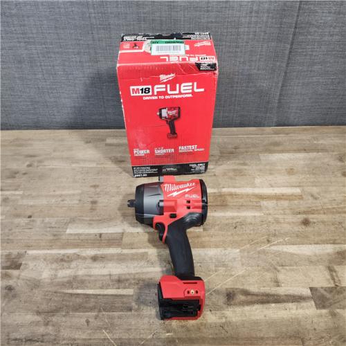 HOUSTON LOCATION - AS-IS Milwaukee M18 FUEL 18V Lithium-Ion Brushless Cordless 1/2 in. Impact Wrench with Friction Ring (Tool-Only)