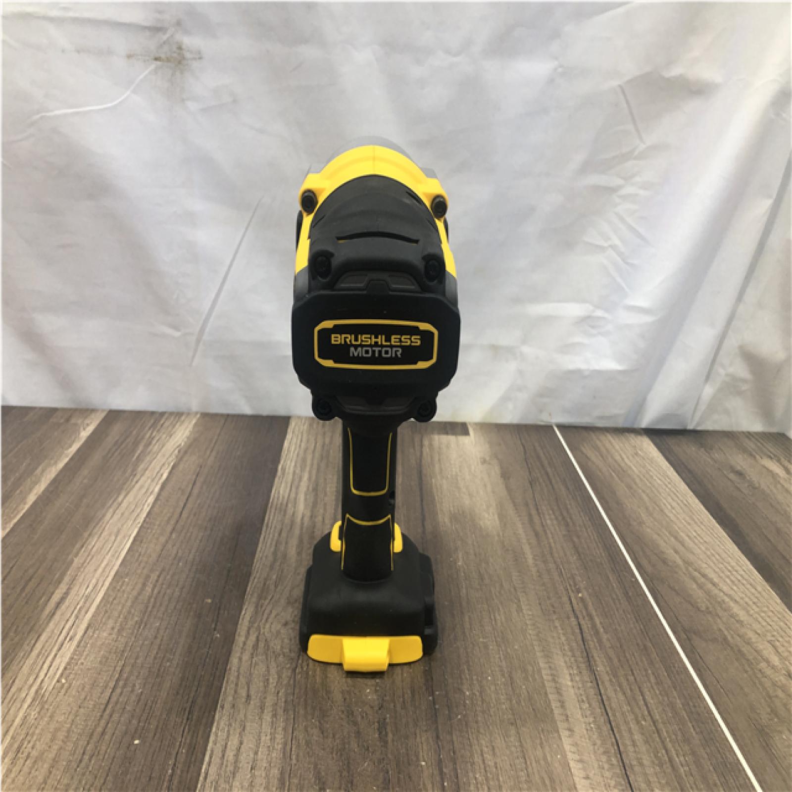 AS-IS DEWALT 20-Volt Lithium-Ion Brushless Cordless 3/4 High Torque Impact Wrench Kit