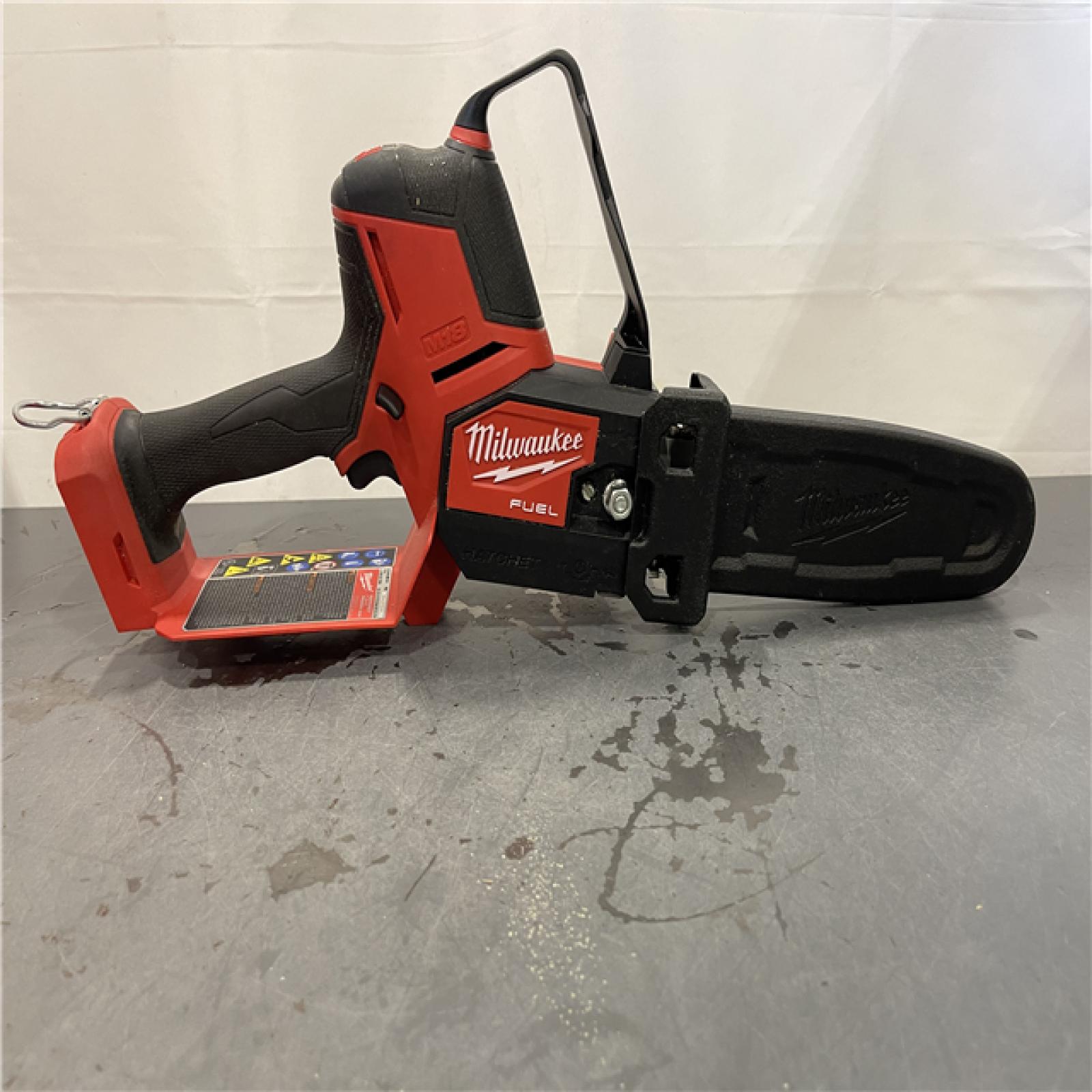 AS-IS - Milwaukee M18 FUEL 18V Lithium-Ion Brushless Battery 8 in. HATCHET Pruning Saw