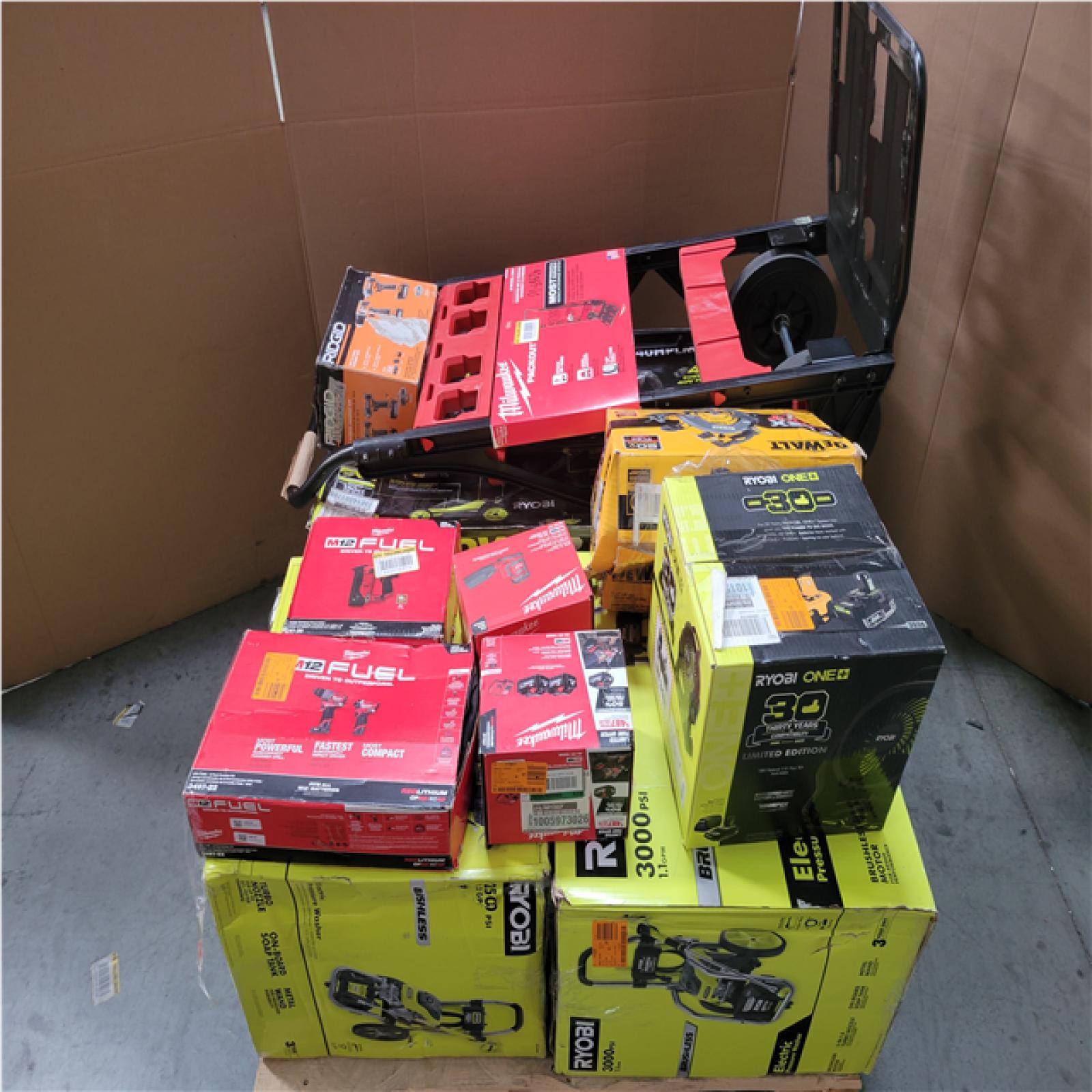CALIFORNIA AS-IS TOOL PALLET