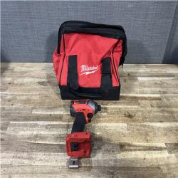 Houston Location AS-IS Milwaukee M18 FUEL ONE-KEY 18-Volt Lithium-Ion Brushless Cordless 1/4 in. Hex Impact Driver (Tool-Only)