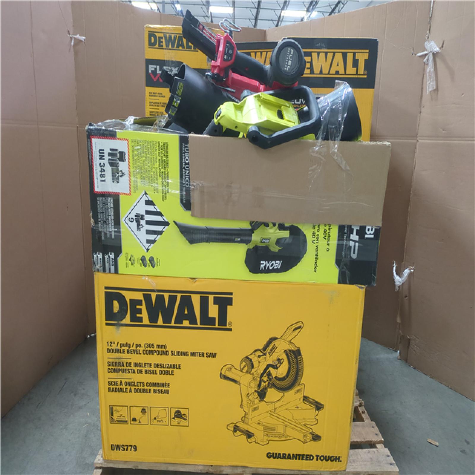 CALIFORNIA AS-IS TOOL PALLET