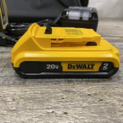 AS-IS DEWALT 20V MAX XR 16-Gauge Electric Cordless Angled Finishing Nailer Kit