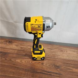 AS-IS DeWalt 20V MAX XR Cordless Brushless 1/2 in. Impact Wrench W/Hog Ring Kit