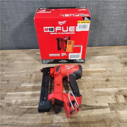 HOUSTON LOCATION - AS-IS MILWAUKEE FUEL 18-Volt Lithium-Ion Brushless Cordless 18-Gauge 1/4 in. Narrow Crown Stapler (Tool-Only)