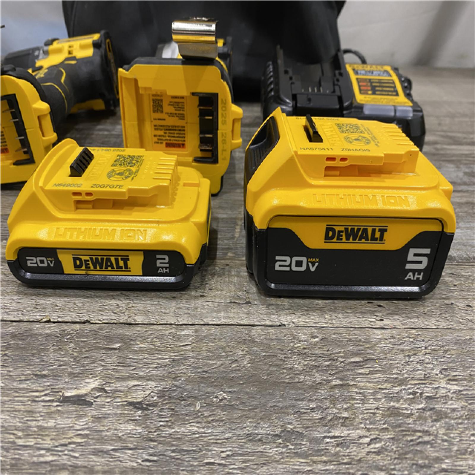 AS-IS DEWALT ATOMIC 20V MAX Lithium-Ion Cordless 2-Tool Combo Kit