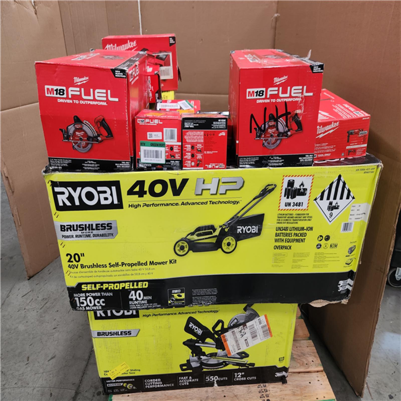 CALIFORNIA AS-IS TOOL PALLET
