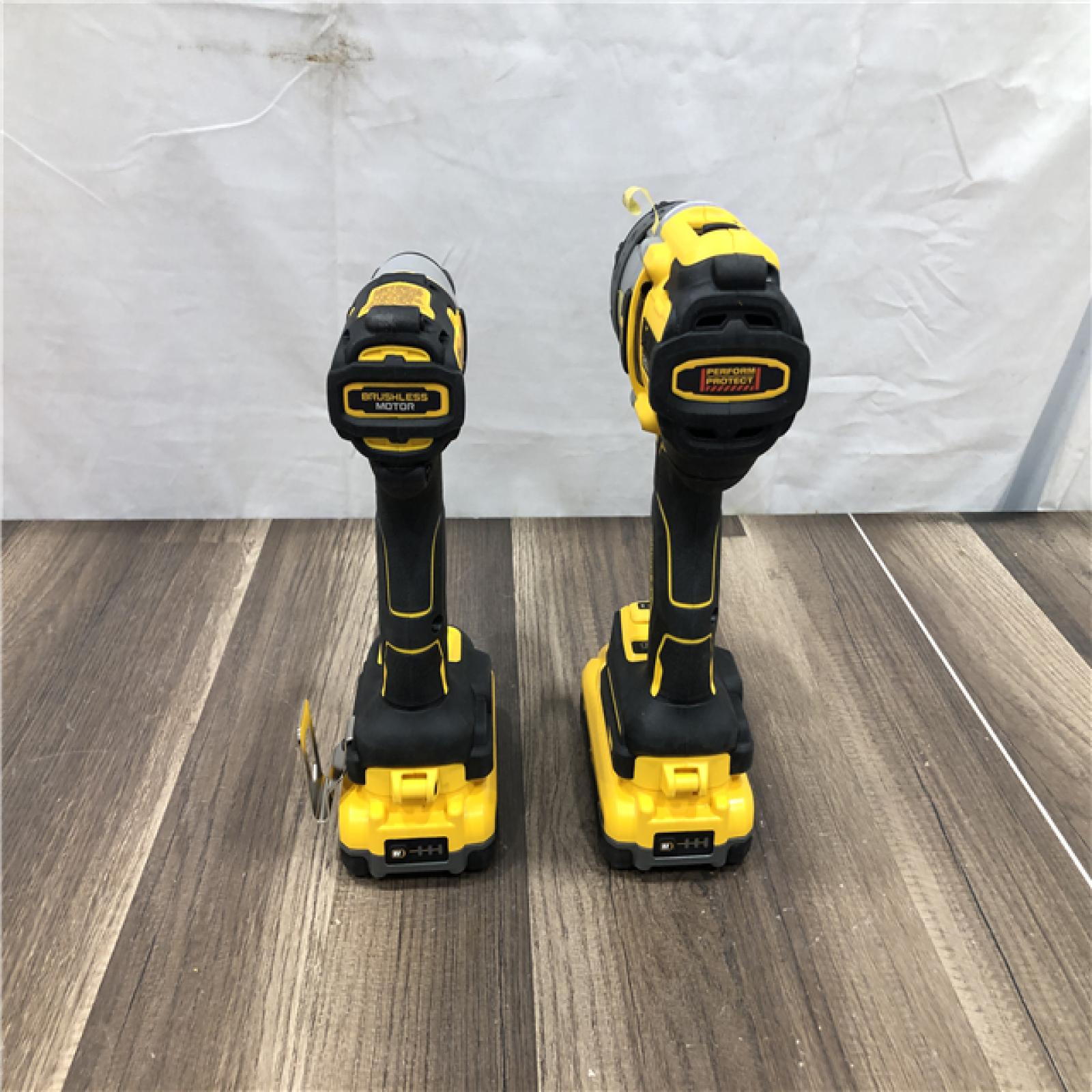 AS-IS DEWALT 20V MAX Lithium-Ion Cordless 2-Tool Combo Kit