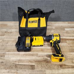 HOUSTON LOCATION - AS - IS DEWALT Atomic 20V Lithium-Ion Cordless Compact 1/2 in. Drill/Driver Kit