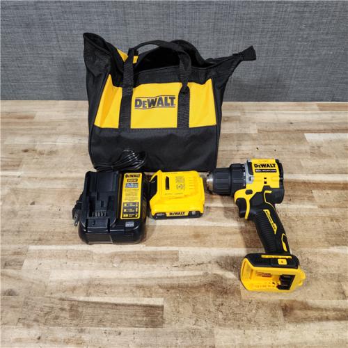 HOUSTON LOCATION - AS - IS DEWALT Atomic 20V Lithium-Ion Cordless Compact 1/2 in. Drill/Driver Kit