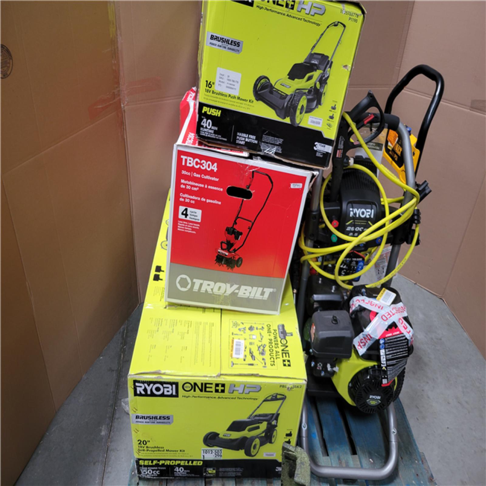 CALIFORNIA AS-IS OUTDOOR POWER EQUIPMENT