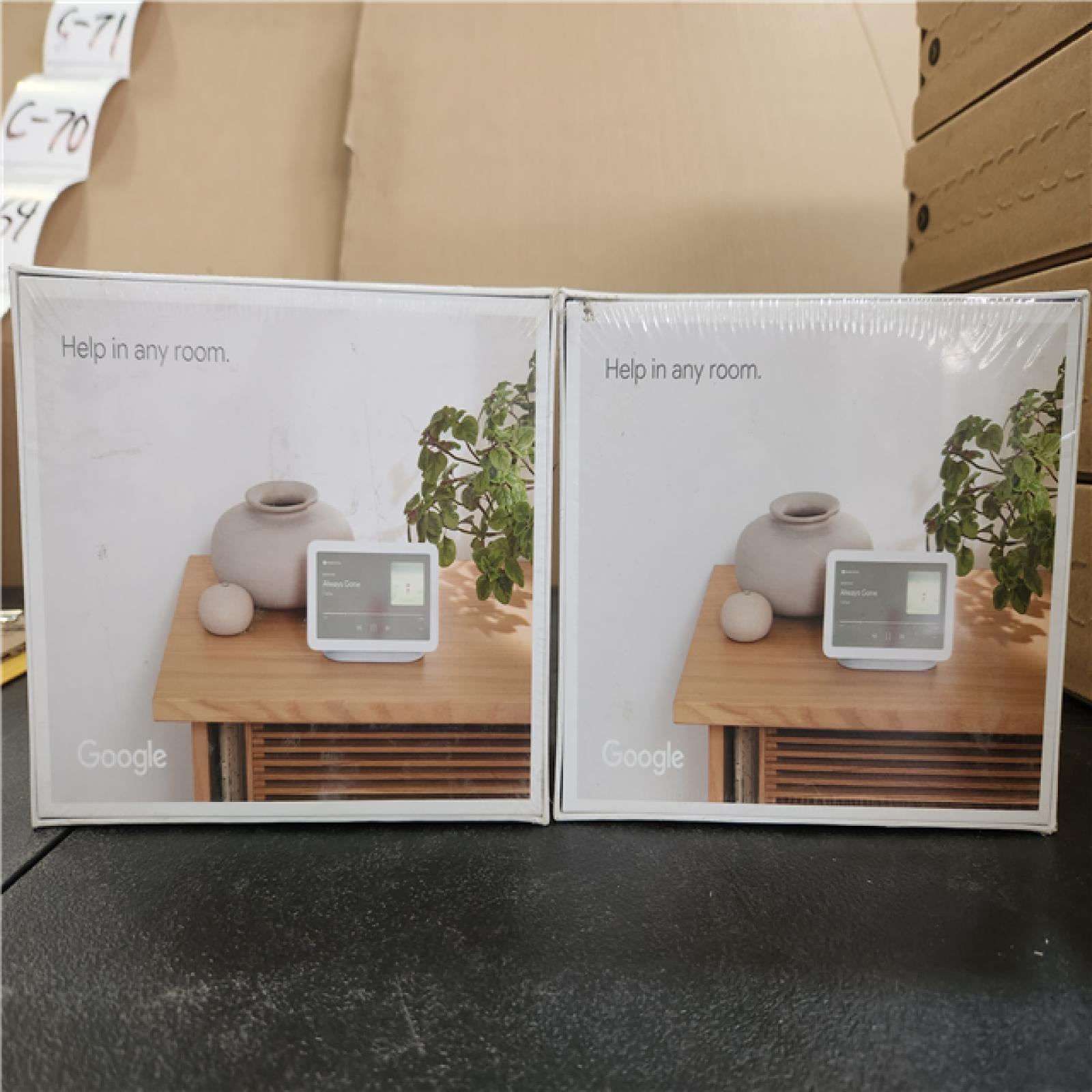 Phoenix NEW Google Nest Hub 2nd Gen - Smart Home Speaker and 7 in. Display with Google Assistant - Chalk (SEALED)