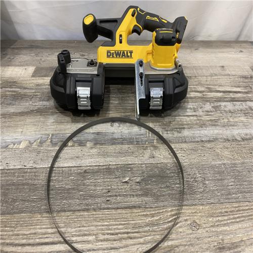 AS-IS DEWALT 20-Volt MAX 3-3/8 in. Cordless Brushless Bandsaw (Tool-Only)