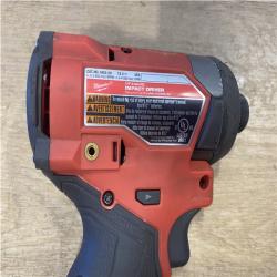 AS-IS Milwaukee FUEL 12V Lithium-Ion Brushless Cordless 1/4 in. Hex Impact Driver (Tool-Only)