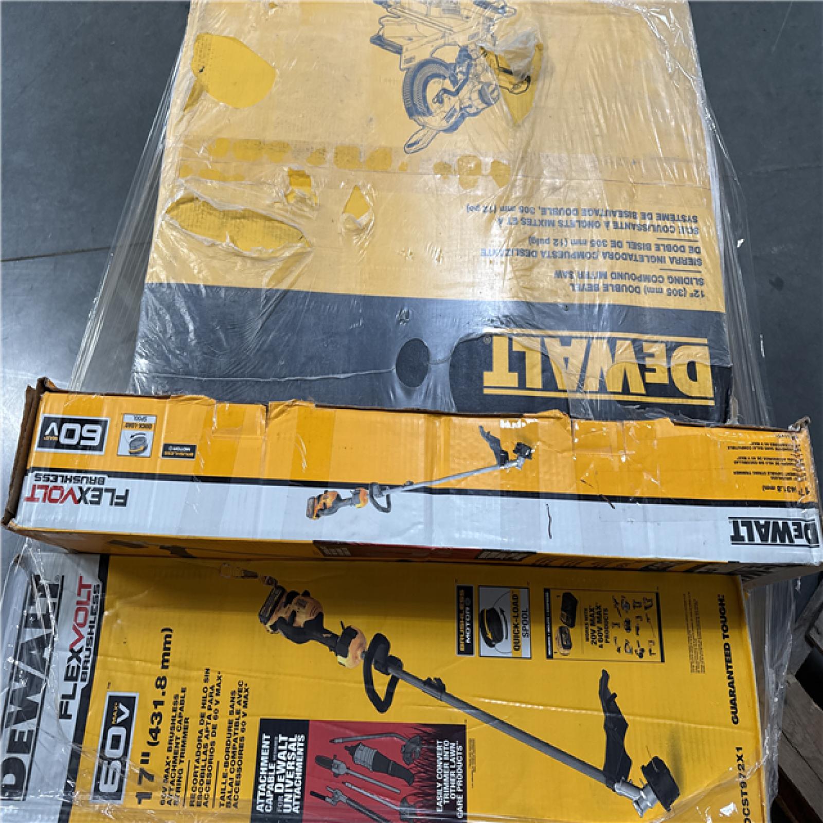 California AS-IS DeWalt Tool Pallet