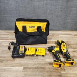 HOUSTON LOCATION - AS - IS DEWALT ATOMIC 20-Volt Lithium-Ion Cordless Brushless (2-Tool) Combo Kit