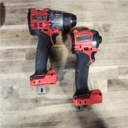 HOUSTON LOCATION - AS-IS MILWAUKEE M18 FUEL 18V Lithium-Ion Brushless Cordless Hammer Drill and Impact Driver Combo Kit (2-Tool) with 2 Batteries