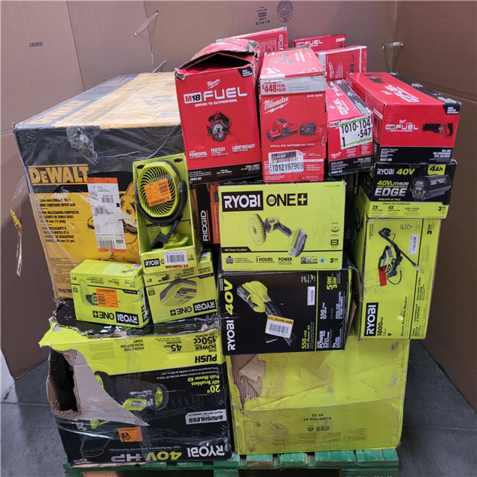 CALIFORNIA AS-IS TOOL PALLET