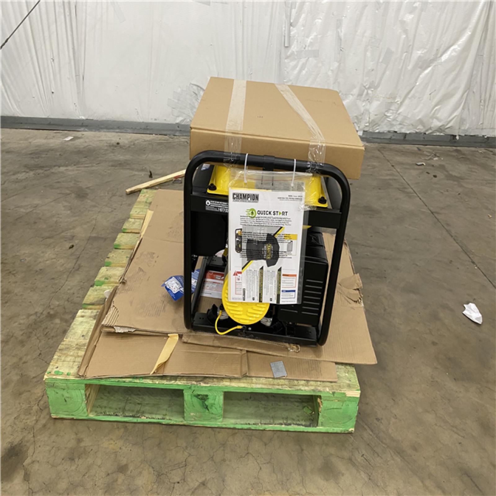 Houston Location - AS-IS Champion 4250 Running Watts Generator