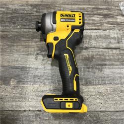 AS-IS DEWALT Atomic 20V Max Lithium-Ion Brushless Cordless Compact 1/4 in. Impact Driver Kit