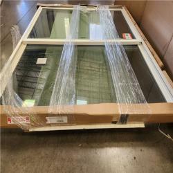 Phoenix JELD-WEN V-2500 96 in. x 80 in. x 4-9/16 in. Jamb White Vinyl Left-Hand Sliding Patio Door with Low-E Glass (Screen Included)