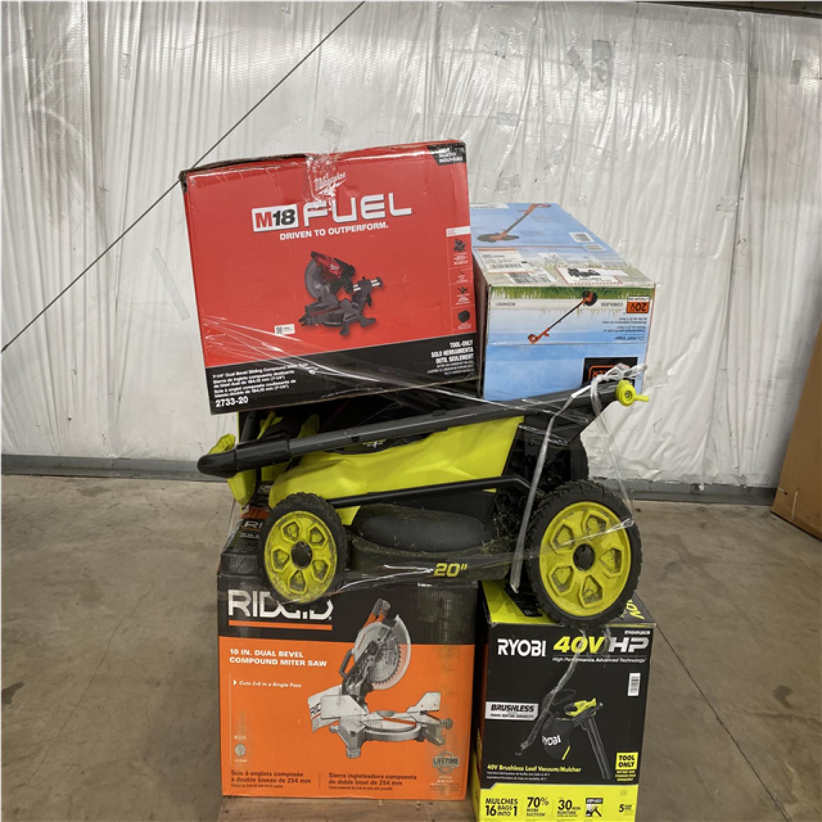 Houston Location - AS-IS Tool Pallet