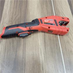 AS-IS Milwaukee  M12 12V Lithium-Ion Cordless Copper Tubing Cutter (Tool-Only)
