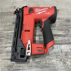 AS-IS Milwaukee FUEL 12-Volt Lithium-Ion Brushless Cordless 18-Gauge 1-1/2 in. Compact Brad Nailer (Tool-Only)