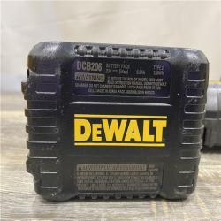 AS-IS DEWALT 20V MAX Lithium-Ion 6.0 Ah Battery and Charger