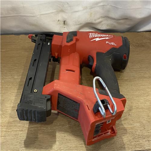 AS-IS Milwaukee FUEL 18-Volt Lithium-Ion Brushless Cordless 18-Gauge 1/4 in. Narrow Crown Stapler (Tool-Only)
