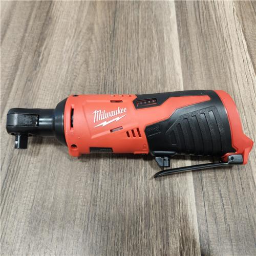 AS-IS- MILWAUKEE.38 in. M12 Cordless Ratchet (Tool-Only)