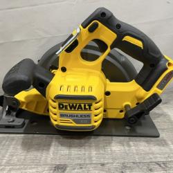 AS-IS DEWALT FLEXVOLT 60V MAX Cordless Brushless 7-1/4 in. Circular Saw with Brake (Tool Only)