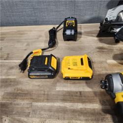 HOUSTON LOCATION - AS-IS DEWALT 4 TOOL COMBO KIT W/ (2) BATTERY & CHARGER